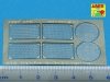 Aber 35G22 Grilles for german super heavy tank E-100 (1:35)